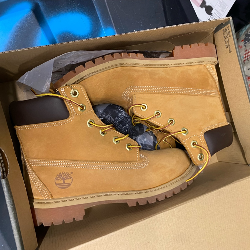 Timberland mustard boots